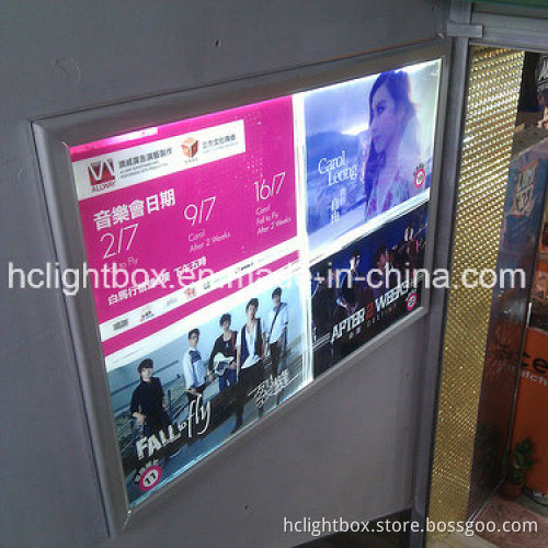Snap Open Slim Light Box for Advertising